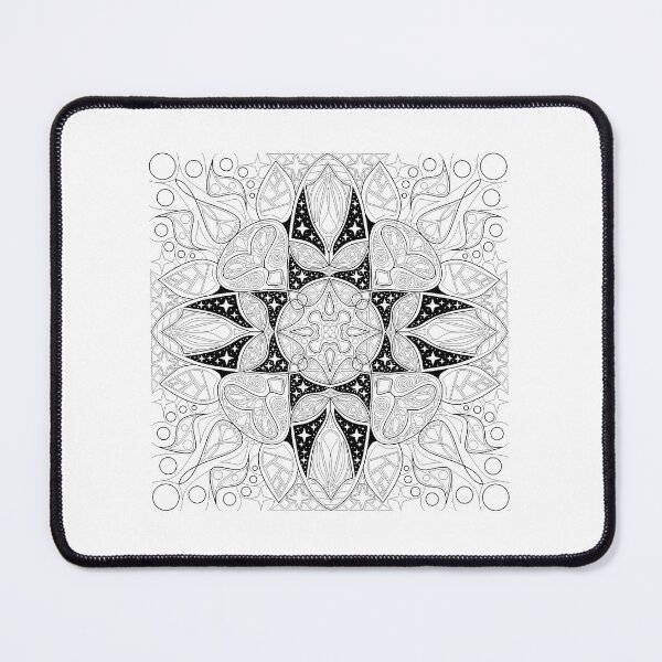 Item preview, Starry 4-point Mandala designed and sold by bransom.