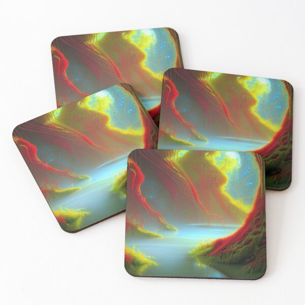 Item preview, Digital Painting Of a Lush Wet Natural Jungle designed and sold by NatureFood.
