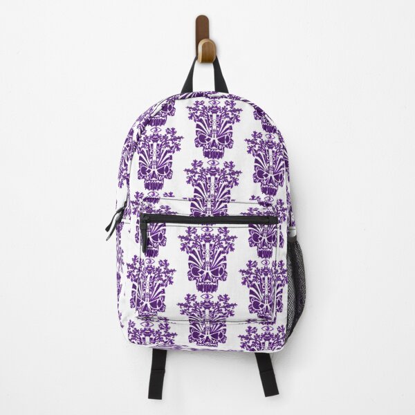 Item preview, 1111 Metallic Purple Floral Skull Of Renewal designed and sold by DesignLust.