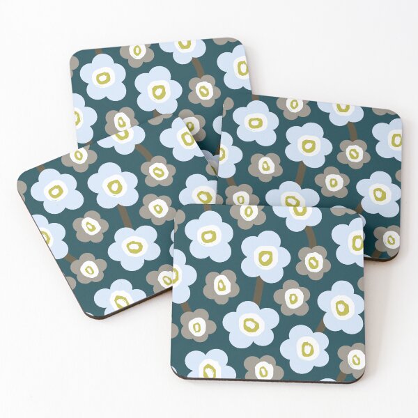 Item preview, Iconic Modern Scandinavian Garden in Grey and Light Blue designed and sold by Deutschic.