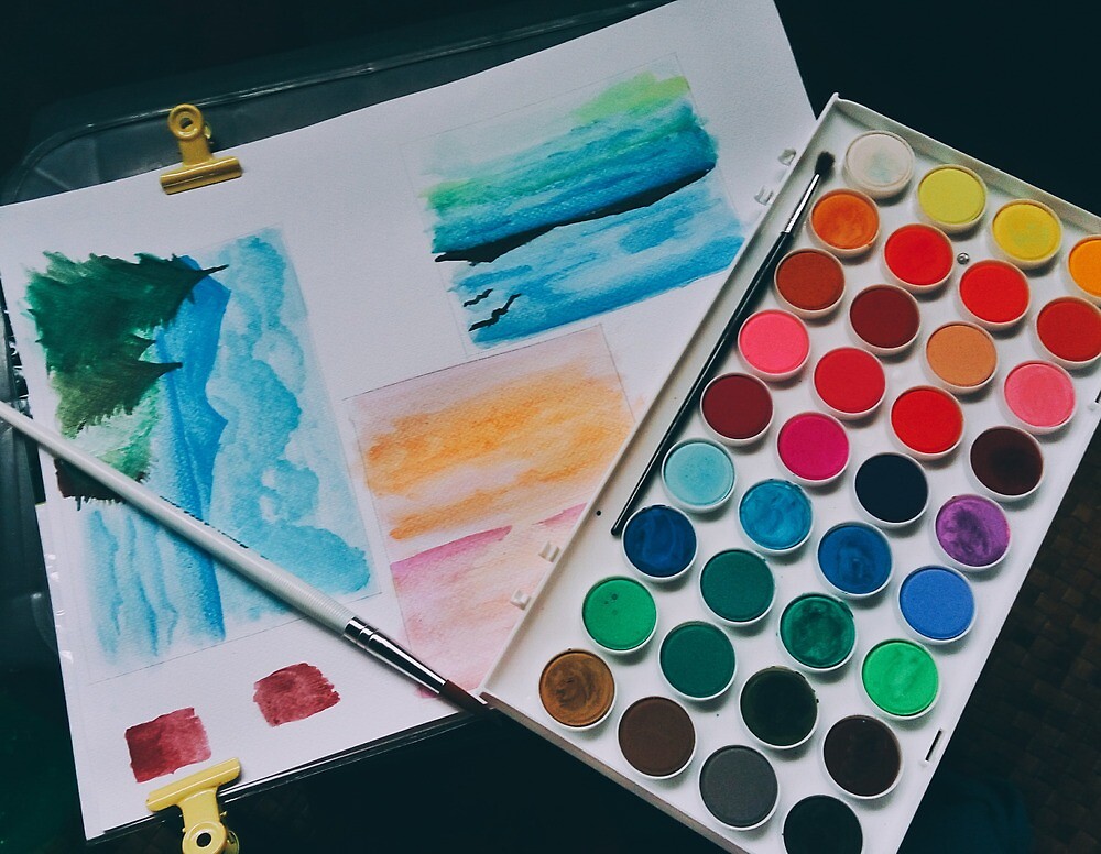 Watercolor Theme By Zeelie Redbubble