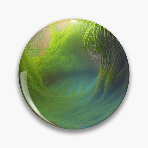 Item preview, Digital Painting Of a Lush Wet Natural Jungle designed and sold by NatureFood.