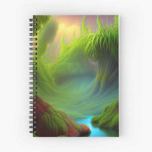 Item preview, Digital Painting Of a Lush Wet Natural Jungle designed and sold by NatureFood.