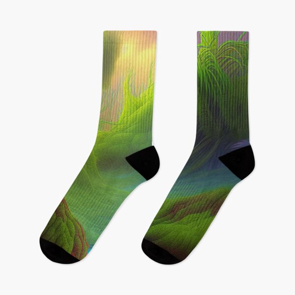 Item preview, Digital Painting Of a Lush Wet Natural Jungle designed and sold by NatureFood.