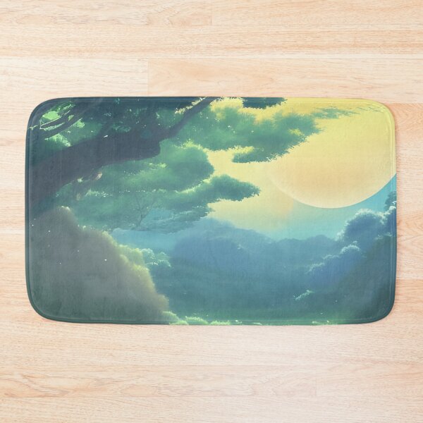 Item preview, Beautiful anime landscape with moonshining designed and sold by Devin Farinsky.