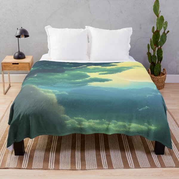 Item preview, Beautiful anime landscape with moonshining designed and sold by Devin Farinsky.