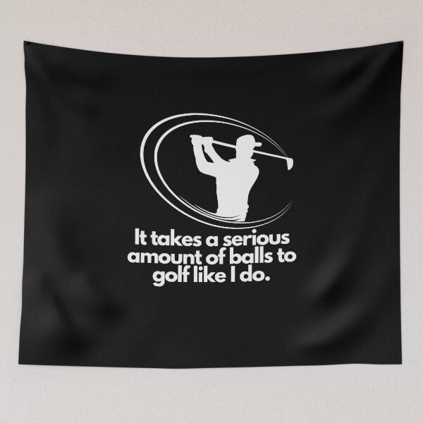 Item preview, Golf Puns - Serious Amount of Balls  designed and sold by Inspo-Tees.