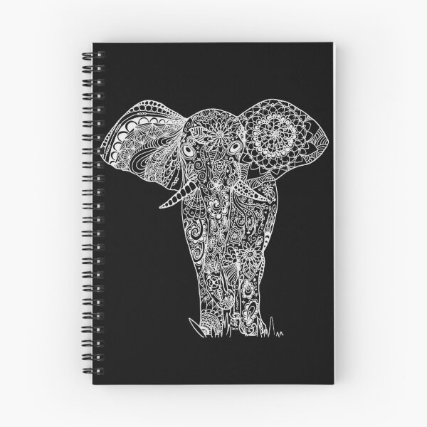 Artikelvorschau, Weißer Zendoodle Elefant entworfen und verkauft von BittyKittyNeko.
