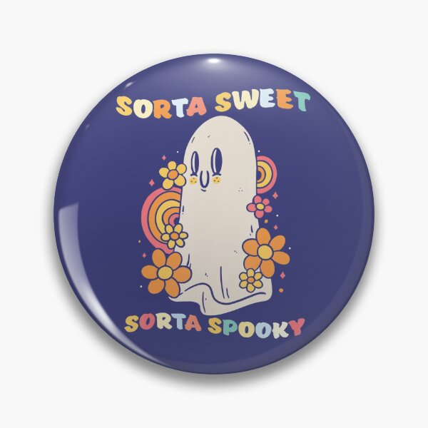 Item preview, sorta sweet sorta spooky funny ghost boo designed and sold by knittinggrandma.