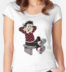 Roger the Dodger Women's Fitted Scoop T-Shirt