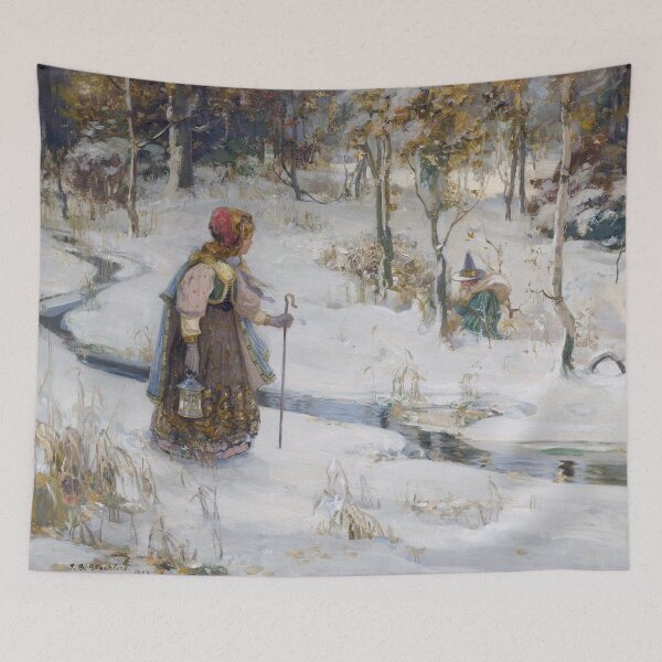 Item preview, In the Faries' Wood | Thomas Bromley Blacklock | 1903 Fairy Tale Art designed and sold by CJET.