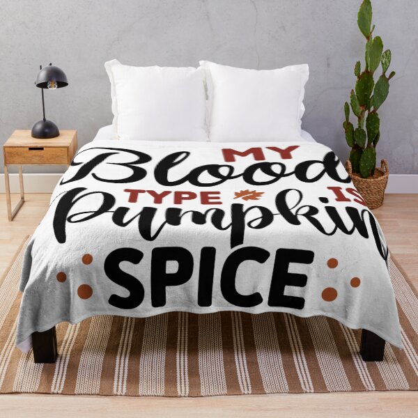 Item preview, My Blood Type is Pumpkin Spice designed and sold by ataraxiastore.