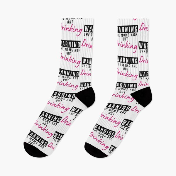 Item preview, Moms Night Out Drinking. Funny Drinking Saying. Warning The Moms Are Out Drinking. Matching Friends. designed and sold by That Cheeky Tee.