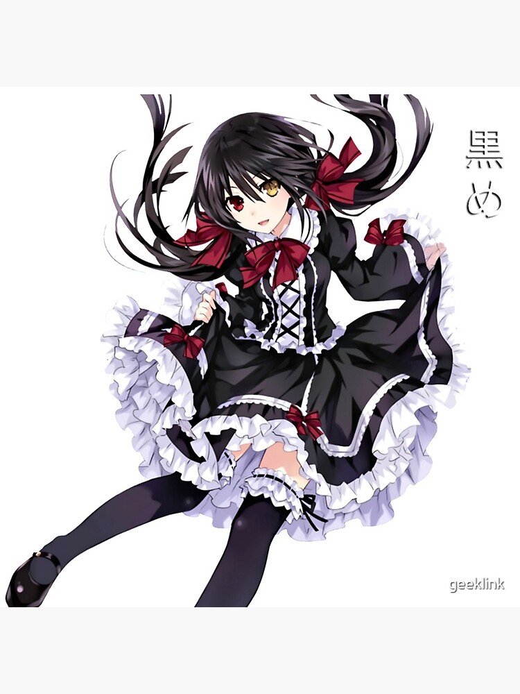 kurumi tokisaki - date a live Clock for Sale by geeklink