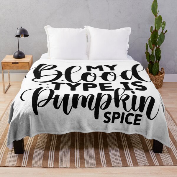 Item preview, My Blood Type is Pumpkin Spice designed and sold by ataraxiastore.