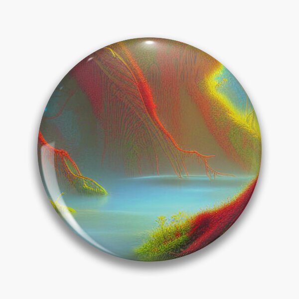Item preview, Digital Painting Of a Lush Wet Natural Jungle designed and sold by NatureFood.