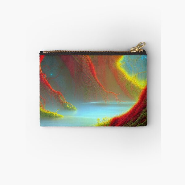 Item preview, Digital Painting Of a Lush Wet Natural Jungle designed and sold by NatureFood.