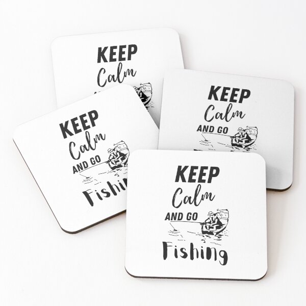 Item preview, Keep Calm and Go Fishing designed and sold by speakupandshine.