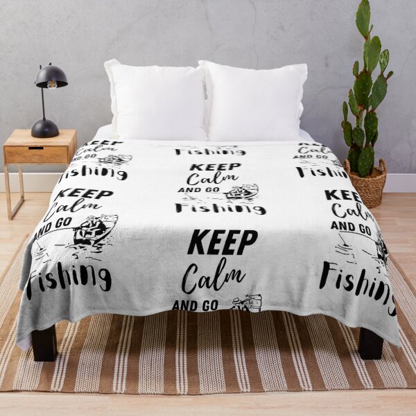 Item preview, Keep Calm and Go Fishing designed and sold by speakupandshine.