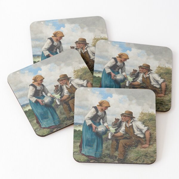 Item preview, Les Moissonneurs (The Harvesters) | Julien Dupre | 1900 French Farm Life Art designed and sold by CJET.