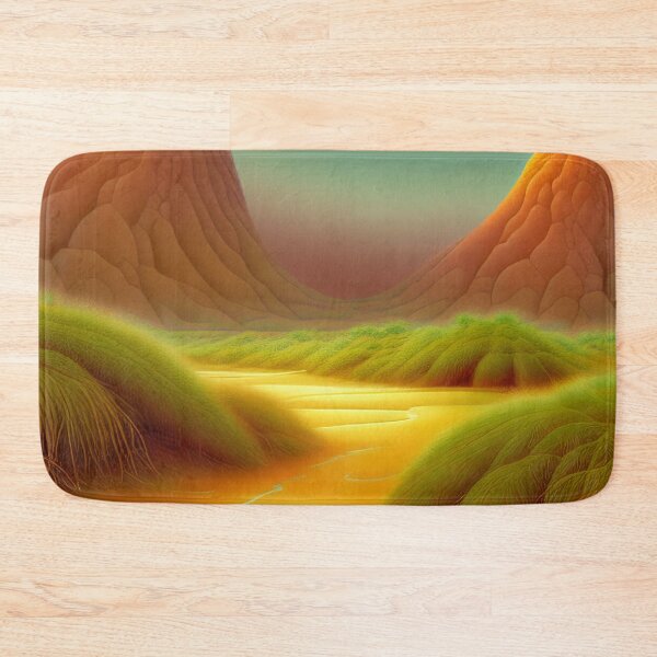 Item preview, Digital Painting Of a Lush Wet Natural Jungle designed and sold by NatureFood.