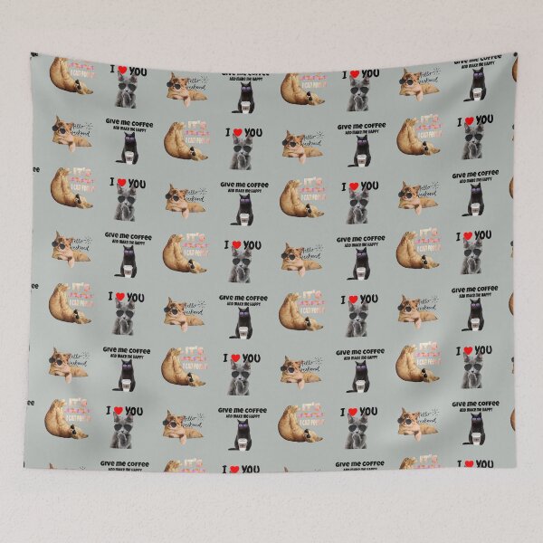 Item preview, Cat Stickers packs designed and sold by CatwithSpecs.