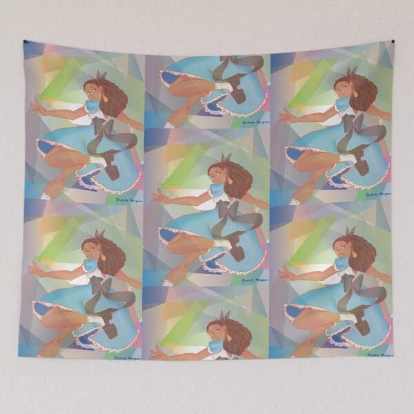Item preview, Ecila in Wonderland designed and sold by mochimcgee.