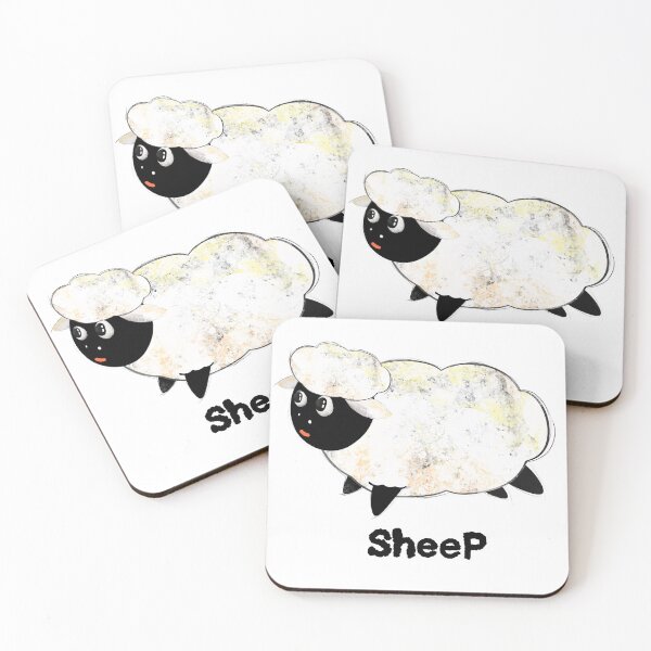 Item preview, Kawaii Cute sheep drawing illustration Liam Fitzpatrick  designed and sold by LiamFitzpatrick.
