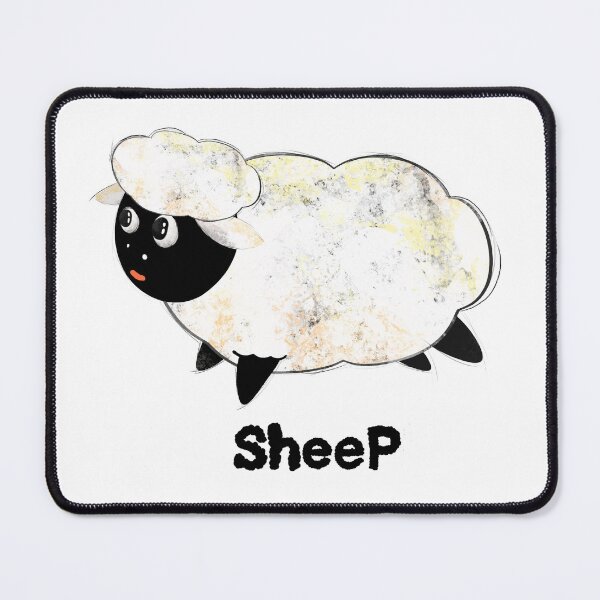 Item preview, Kawaii Cute sheep drawing illustration Liam Fitzpatrick  designed and sold by LiamFitzpatrick.