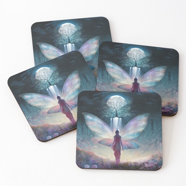 Item preview, Full Moon Tree Faerie designed and sold by fairytailsaiart.