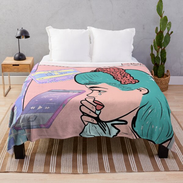 Item preview, Retro Vintage Pop Art Comic Girl Aesthetic Lo-fi y2k Vibes designed and sold by NeonxHeart.