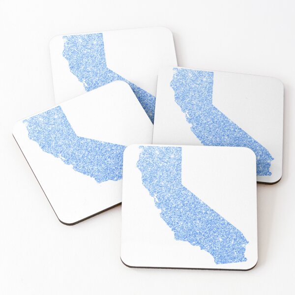Item preview, light blue glitter california  designed and sold by mtayzart.