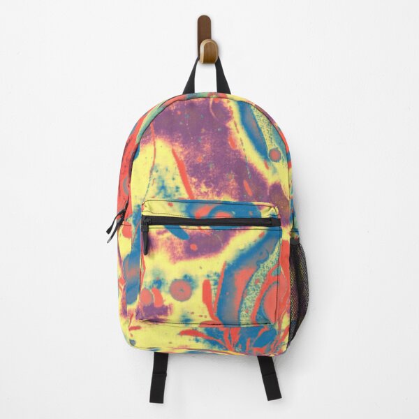 Item preview, colorful psychedelic probiotic selfie designed and sold by mischiefmartian.