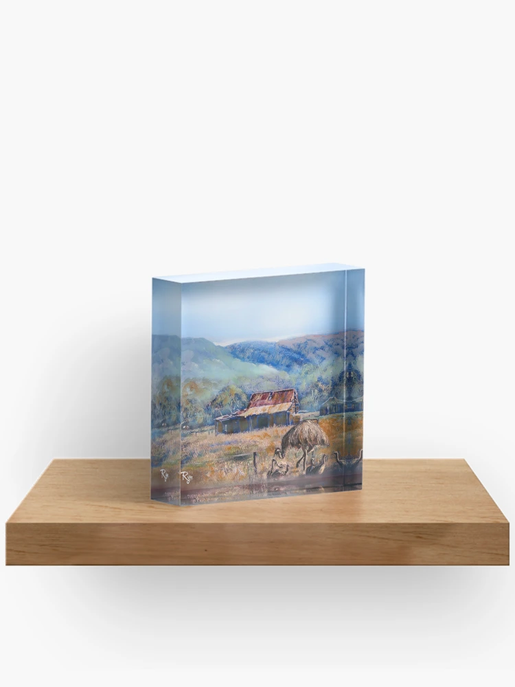 Thumbnail 2 of 5, Acrylic Block, Rural Reflections designed and sold by WrenCottage.