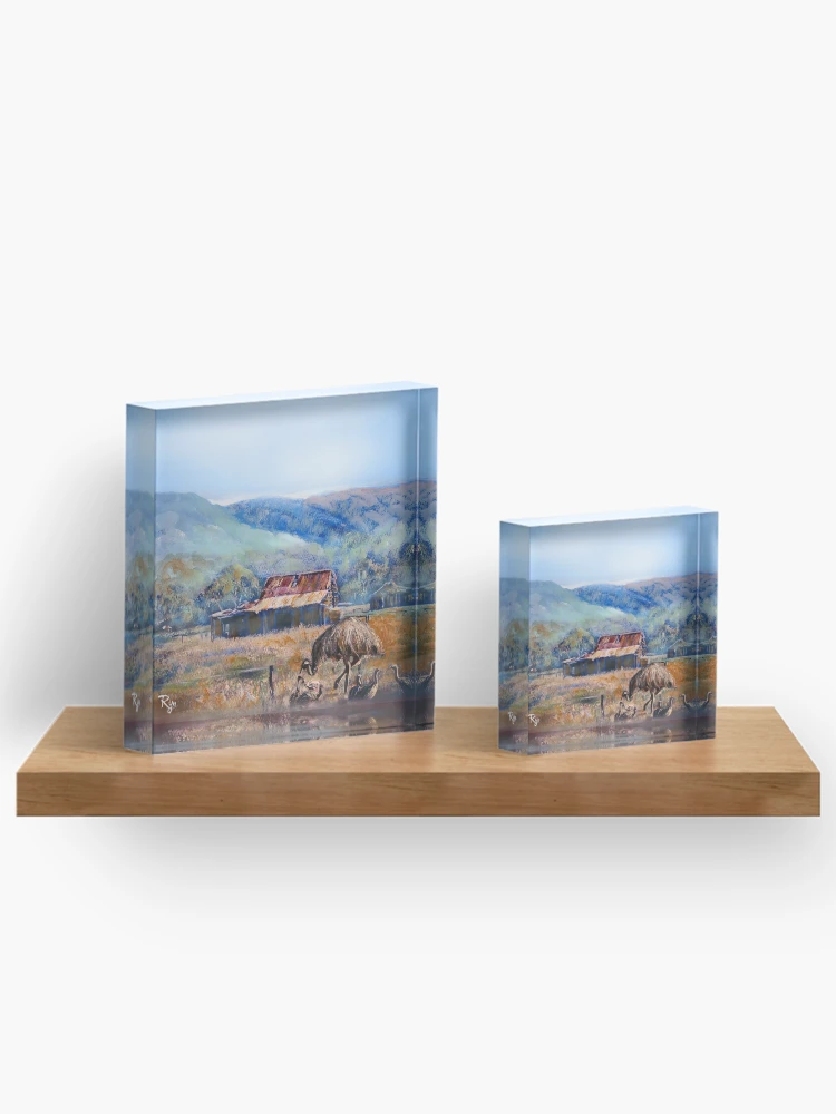 Thumbnail 3 of 5, Acrylic Block, Rural Reflections designed and sold by WrenCottage.