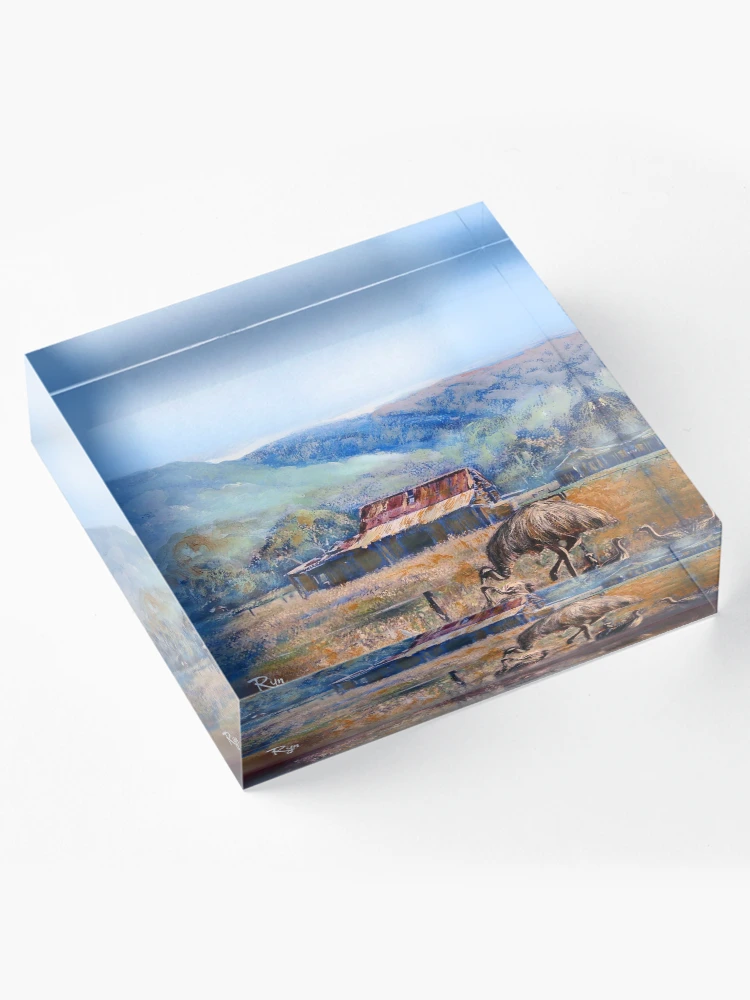Thumbnail 4 of 5, Acrylic Block, Rural Reflections designed and sold by WrenCottage.