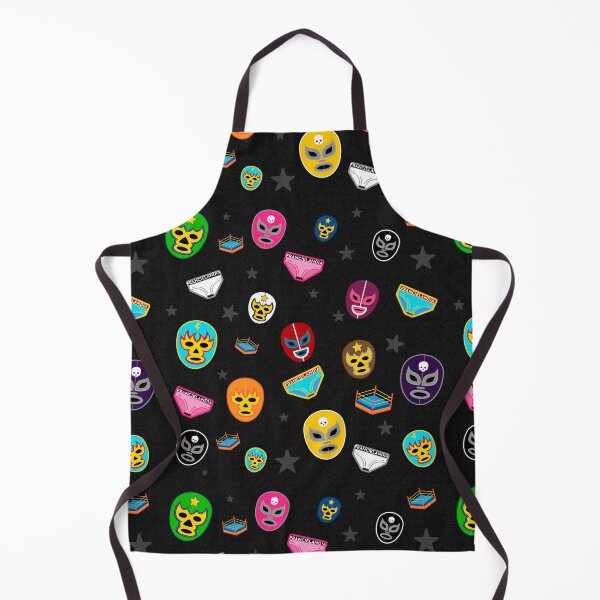 Item preview, Mexican Luchador Black and Gray designed and sold by Francielandia.