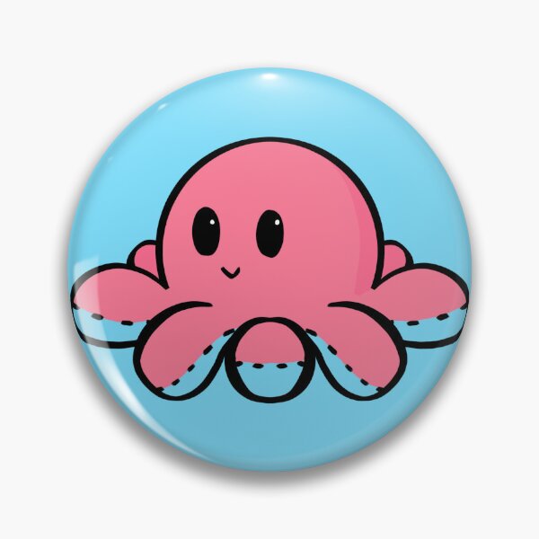 Item preview, Reversible octopus (happy) designed and sold by Totallysane00.