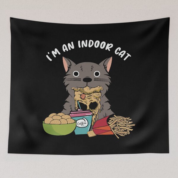 Item preview, Indoor Cat designed and sold by Scaryzz.