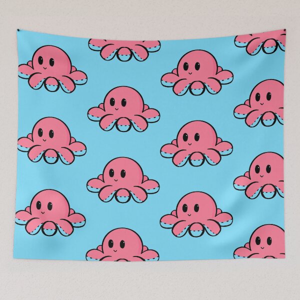 Item preview, Reversible octopus (happy) designed and sold by Totallysane00.