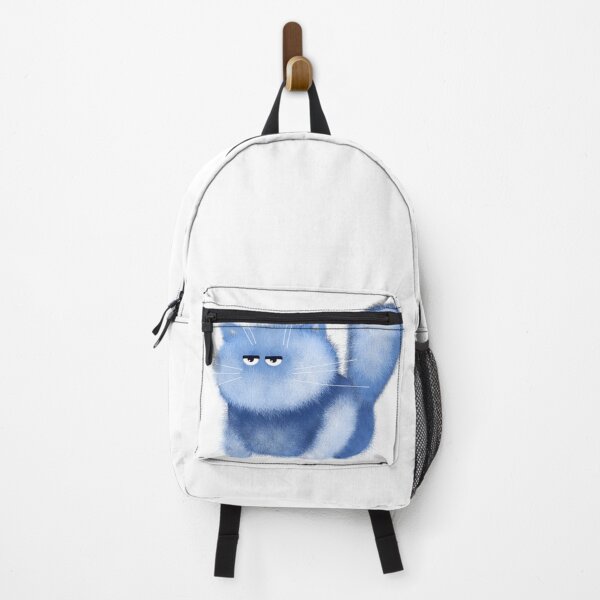 Item preview, Fluffy Blue Cat designed and sold by visitors2leads.