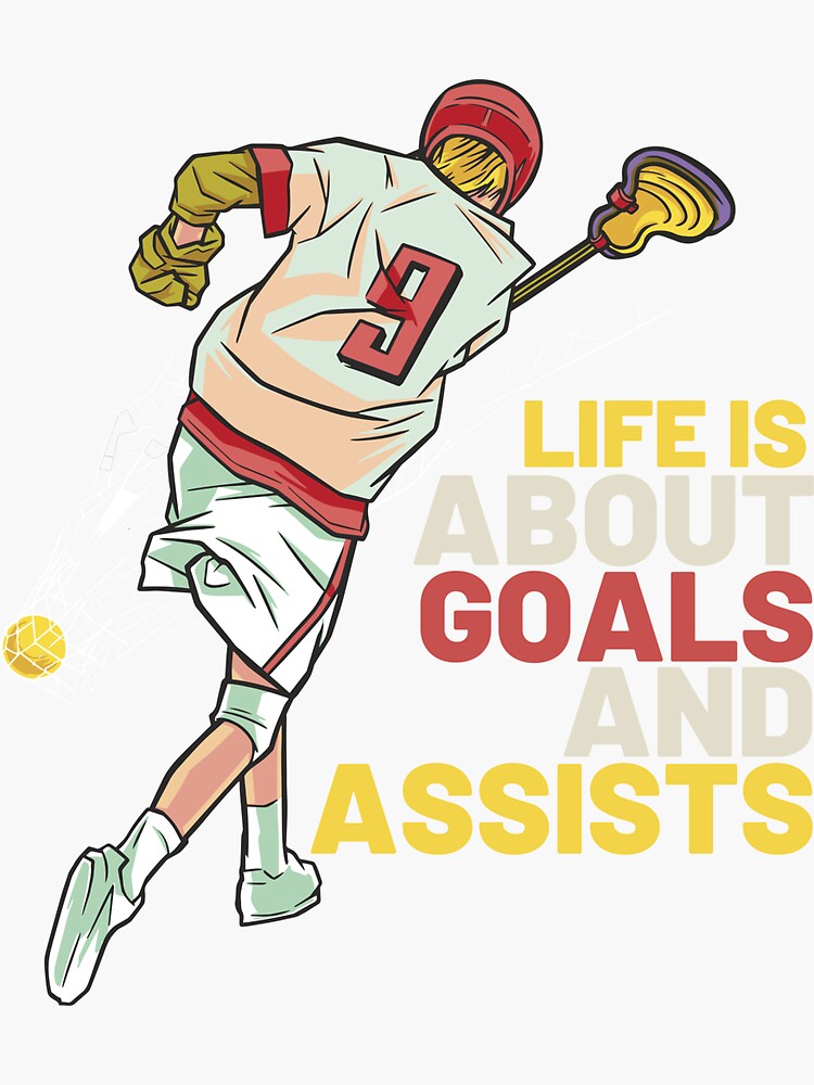 "Inspiring Lacrosse Sayings for Lacrosse Players" Sticker for Sale by