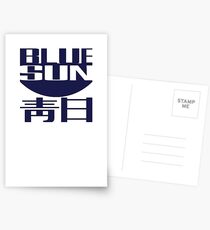 Blue Sun (original) Postcards