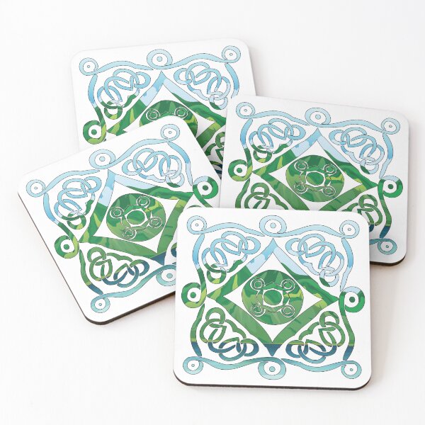Item preview, Verdant Mountains Celtic Knot designed and sold by damonasplace.