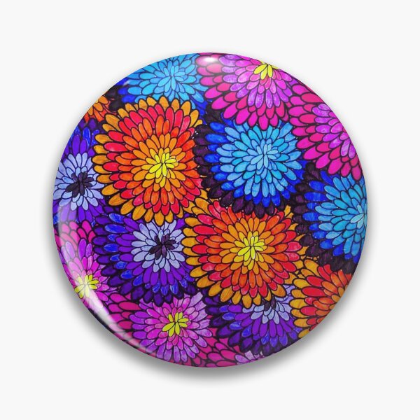 Item preview, Orange, Berry & Grape Dahlias  designed and sold by Sarah Kurdila.