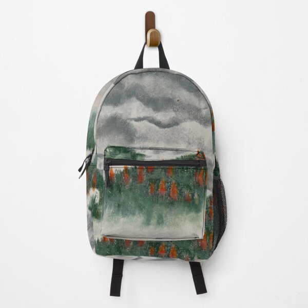 Item preview, Mountain and snowy and cloudy oil pastels color designed and sold by Puifai2489.