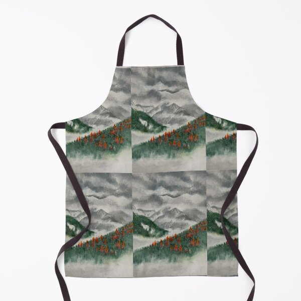 Item preview, Mountain and snowy and cloudy oil pastels color designed and sold by Puifai2489.