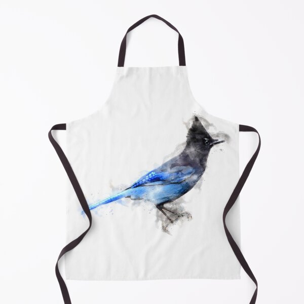 Item preview, Steller's Jay Watercolour Artwork designed and sold by Typeglyphs.