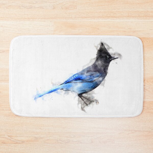 Item preview, Steller's Jay Watercolour Artwork designed and sold by Typeglyphs.
