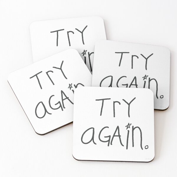 Item preview, Try Again designed and sold by Kat-Hardy.